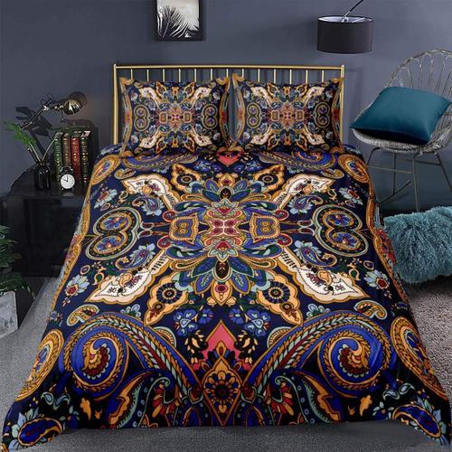 Housse De Couette Paisley, Fleurons Marocains Historiques, Design D... on Productcaster.