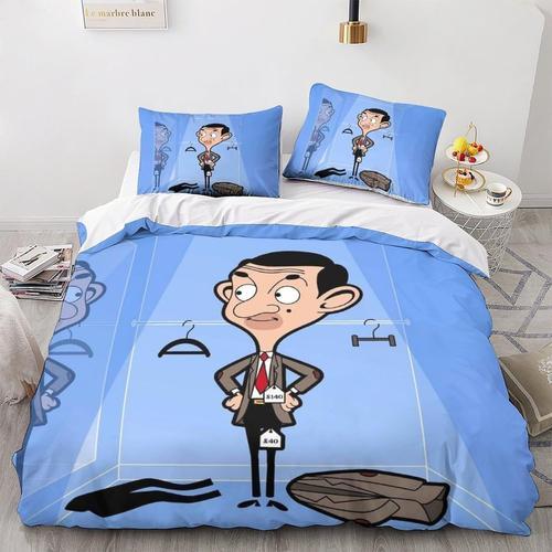 Parure De Lit Imprimee Mr. Bean Pour Garcons, Filles, Adultes Et Ad... on Productcaster.