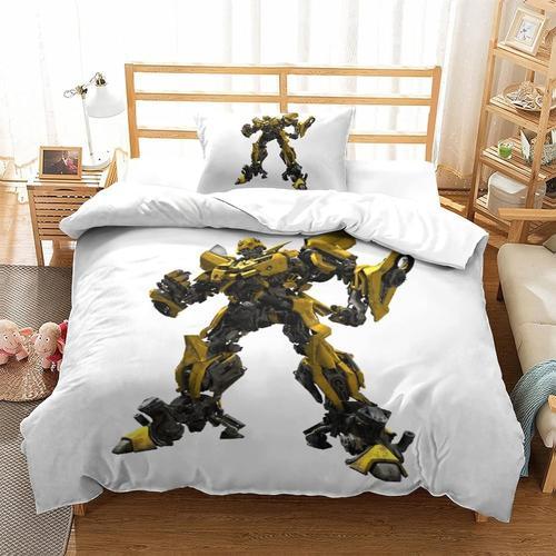 Transformers Bumblebee ¿C Housse De Couette A Imprime Fin, Ensemble... on Productcaster.