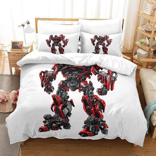 Transformers Autobot Parure De Lit Avec Housse De Couette A Motif I... on Productcaster.