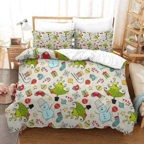 Housse De Couette De Noel Pour Enfants Et Adultes, Ensemble De Lit ... on Productcaster.