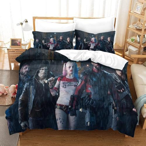 Suicide Squad 3 Pieces Housse De Couette Pour Garcons Filles Ensemb... on Productcaster.