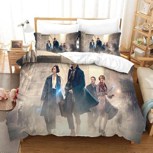 Harry Potter Parure De Lit 3 Pieces Pour Filles, Garcons Et Adultes... on Productcaster.