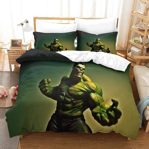 Parure De Lit Hulk Exquise, Confortable, Super Douce Et Avec Taie D... on Productcaster.