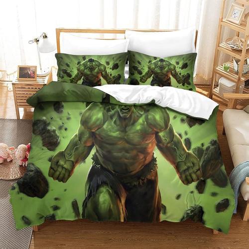 Hulk Housse De Couette Pour Enfants Et Adultes, Parure De Lit Avec ... on Productcaster.