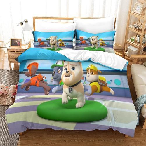 Parure De Lit Paw Patrol Exquise, Confortable, Super Douce Et Avec ... on Productcaster.