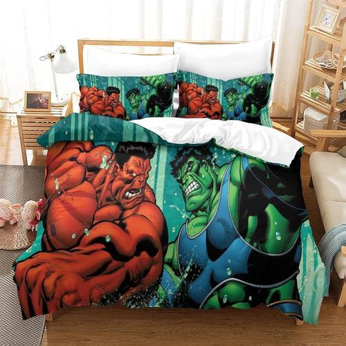 Hulk ¿C Housse De Couette En Microfibre Douce, Ensembles De Literie... on Productcaster.