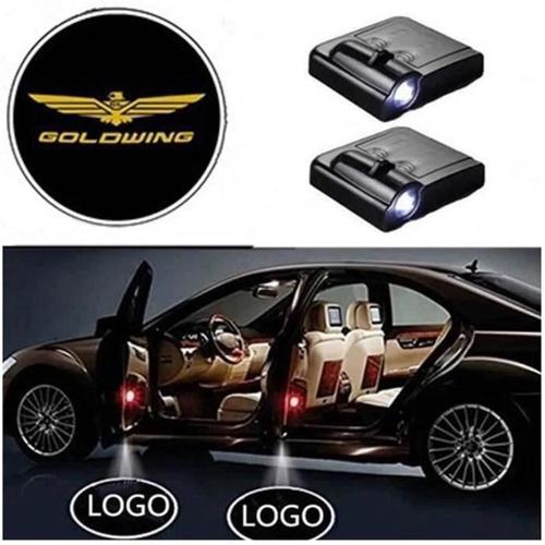 2 Pcs Porte De Voiture Sans Fil Led Bienvenue Laser Projecteur Pour... on Productcaster.