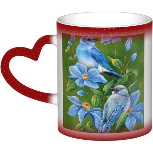 Tasse A Changement De Couleur Tasse A Cafe En Ceramique Fleur D'ois... on Productcaster.