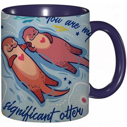 Tasse A Cafe Loutre | Vous Etes Mes Loutres Droles De Dessin Anime ... on Productcaster.