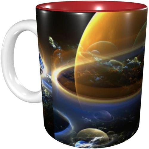 Tasses A Cafe De Peinture De Paysage D'univers Tasse En Ceramique D... on Productcaster.