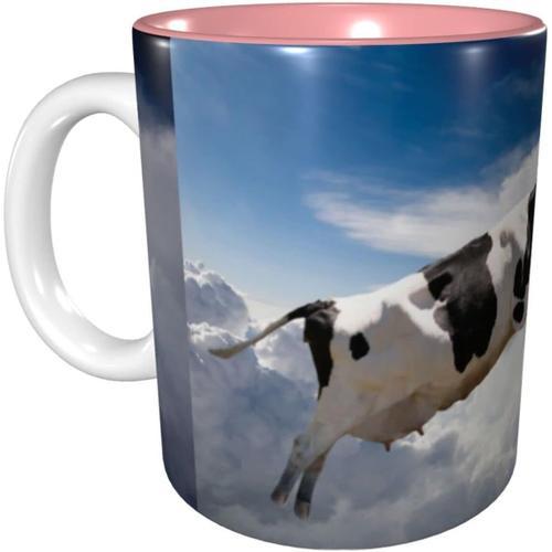 Tasses A Cafe Volantes Super Vache, Tasse En Ceramique De 11 Oz Pou... on Productcaster.