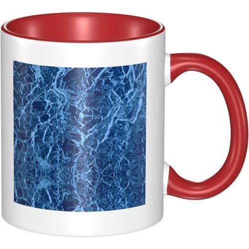 Tasse En Ceramique - Tasse En Marbre Bleu - Tasse A The - Cafe Et C... on Productcaster.