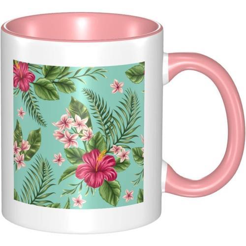 Tasse En Ceramique - Motif De Feuilles Tropicales Hawa?Ennes - Tass... on Productcaster.