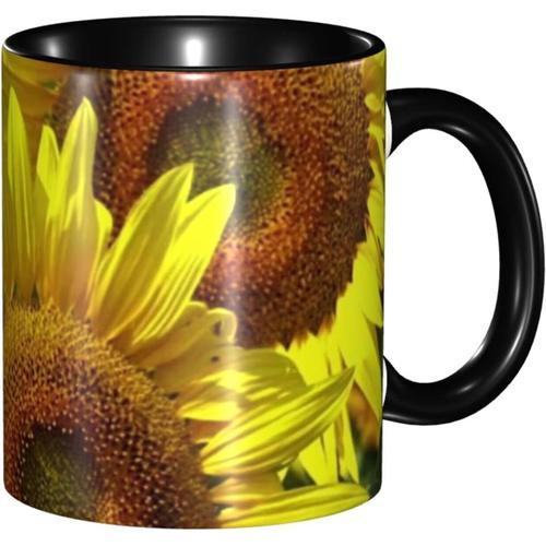 Tasse De Tasse - Tasses De Tournesol Floral Vegetal - Larges Tasses... on Productcaster.