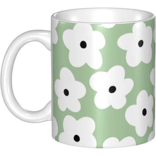 Tasse En Ceramique - Tasse A Motif Floral - Larges Tasses A The - C... on Productcaster.