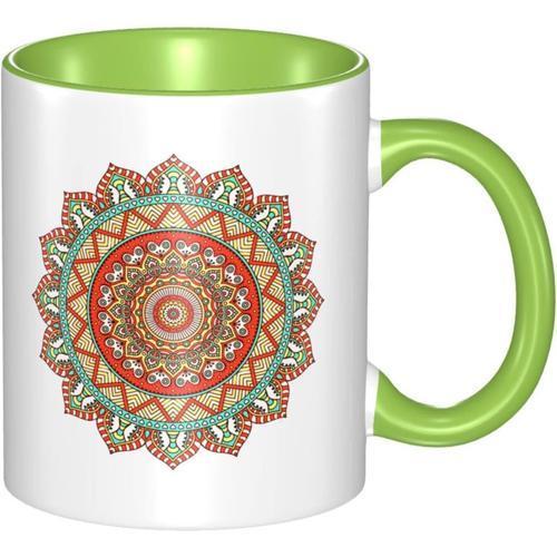 Tasse A Cafe De Couleur Amusante - Tasses Mandala Colorees - Larges... on Productcaster.