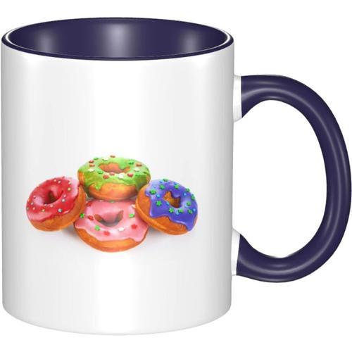 Tasse A Cafe De Couleur Amusante - Tasses A Beignets Colorees - Lar... on Productcaster.