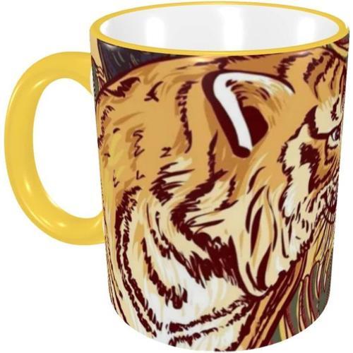 Tasses A Cafe Tigre Tropical Pour Hommes Et Femmes - Tasse En Ceram... on Productcaster.