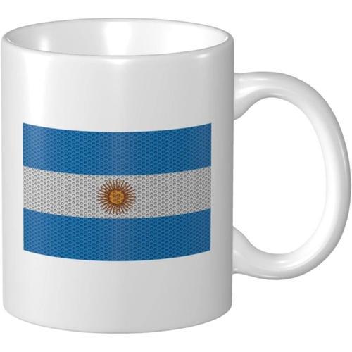 Tasse A Cafe Drapeau De L'argentine 11 Oz Pour Le Bureau La Maison ... on Productcaster.