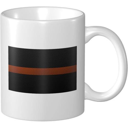 Tasse A Cafe De Drapeau De Ligne Orange Mince De Style De Maille 11... on Productcaster.