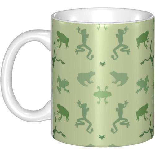 Tasses A Cafe Droles-Camouflage-Vert-Grenouille De 11 Oz Tasses En ... on Productcaster.