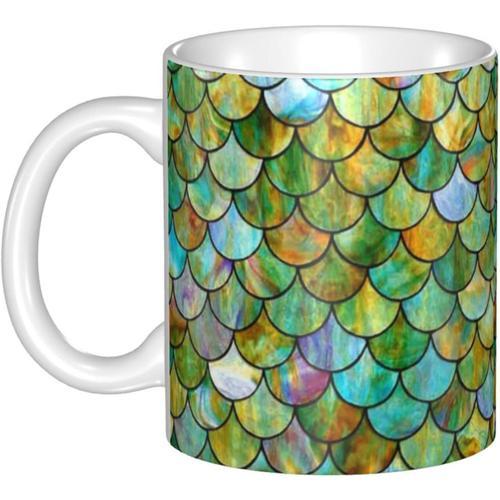 Tasses A Cafe Vintage-Queue De Sirene De 11 Oz Tasses En Ceramique ... on Productcaster.