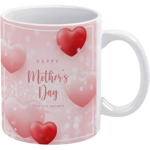 Tasse A Cafe Happy Mother's Day Tasse En Ceramique Avec C?Ur D'amou... on Productcaster.