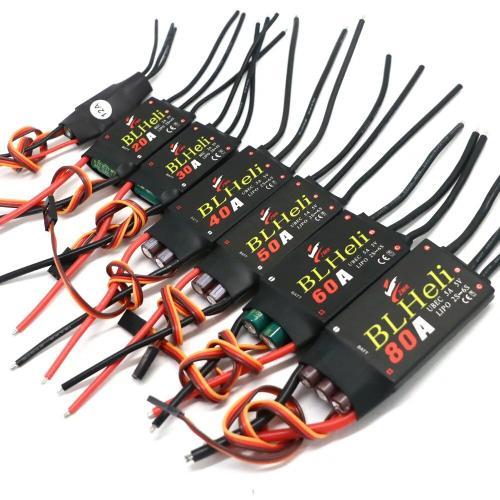 60a Esc - Drone Rc Sans Balais Esc Avec Ubec Pour Modèle D'avion Qu... on Productcaster.