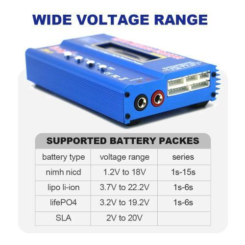 B6 Tamiya Et Adapte - On Sale Imax B6 Digital Rc Lipo Nimh Battery ... on Productcaster.