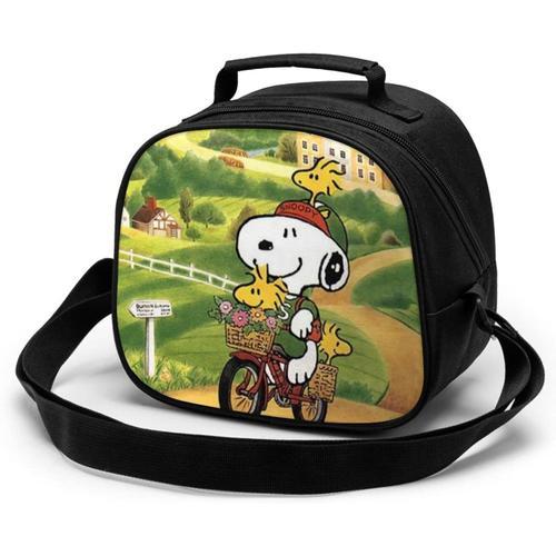 Dessin animé Snoopy Sac de repas pour enfants Sac fourre-tout isoth... on Productcaster.