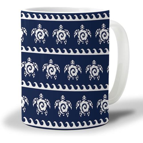 Tasse A Cafe Tortue De Mer Blanche 330ml, Tasse A The De Bureau A R... on Productcaster.