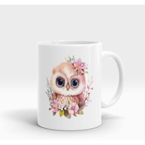 Tasse De Bebe Hibou Drole Pour Enfants, Ideale Pour Les Boissons Ch... on Productcaster.