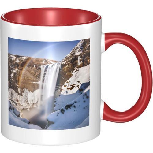 Tasse A Changement De Couleur Arc-En-Ciel Flocons De Neige Montagne... on Productcaster.