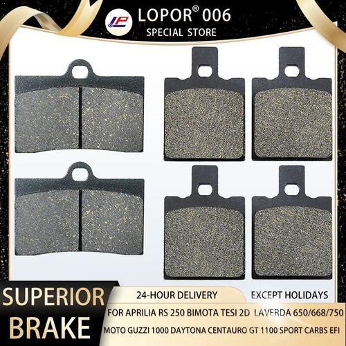 Lopor ? Plaquettes De Frein Avant Et Arrière Pour Moto, Pour Aprili... on Productcaster.