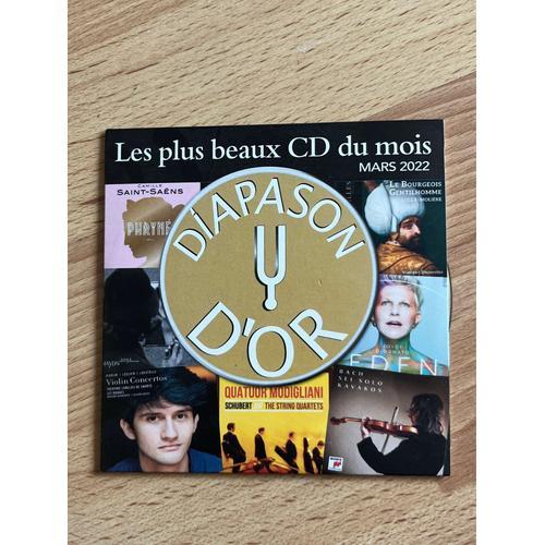 Cd Diapason D’Or Mars 2022 on Productcaster.