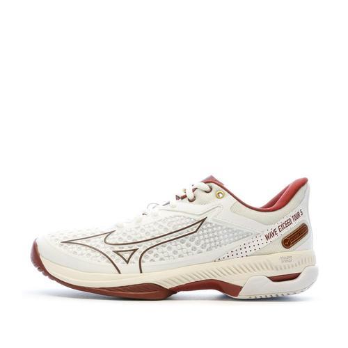 Chaussures De Tennis Blanches Femme Mizuno Exceed Tour - 37 on Productcaster.