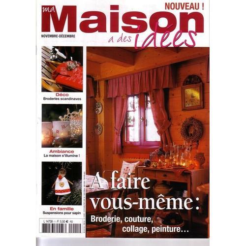 Ma Maison A Des Idees Hors-Série N° 01 : A Faire Vous-Meme , Broder... on Productcaster.