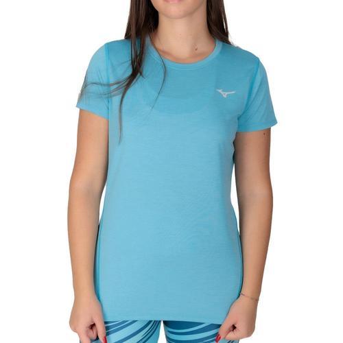 T-Shirt Bleu Femme Mizuno Impulse on Productcaster.