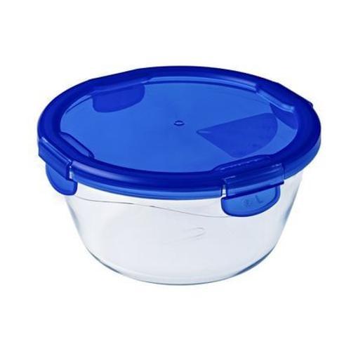 Pyrex - Plat rond avec couvercle Cook&Go Ã 20 cm 1,6L - Transparent on Productcaster.