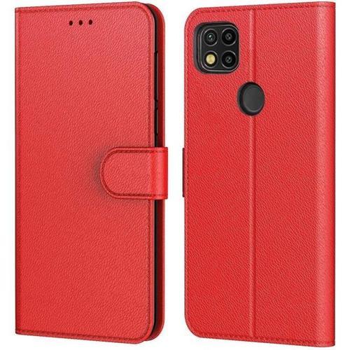 Coque Portefeuille Pour Redmi 10a Rouge Anti-Rayures Protection 360... on Productcaster.