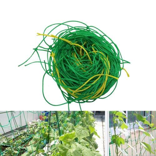 Filet de jardin en treillis de nylon vert,support pour plantes à ha... on Productcaster.