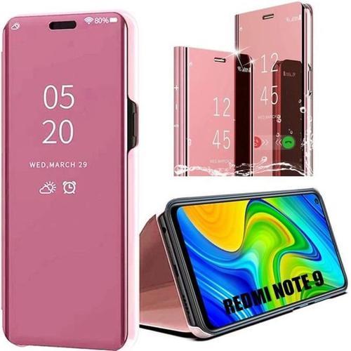 Coque Pour Redmi Note 9 (6,53") Effet Miroir Fenêtre Tanslucide Hau... on Productcaster.