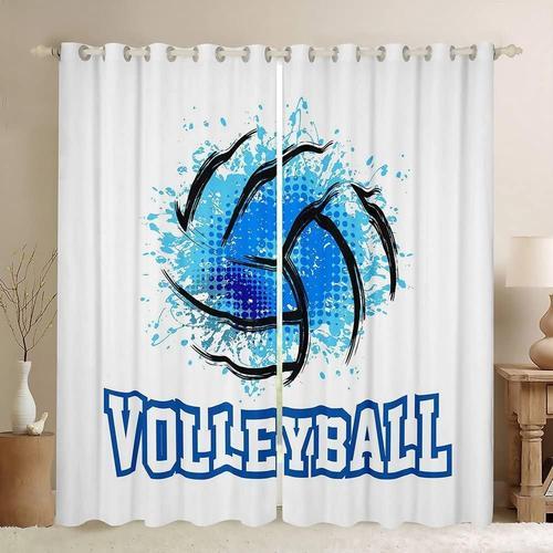 Rideaux De Volley-Ball, Occultants De Sport, Pour Chambre A Coucher... on Productcaster.