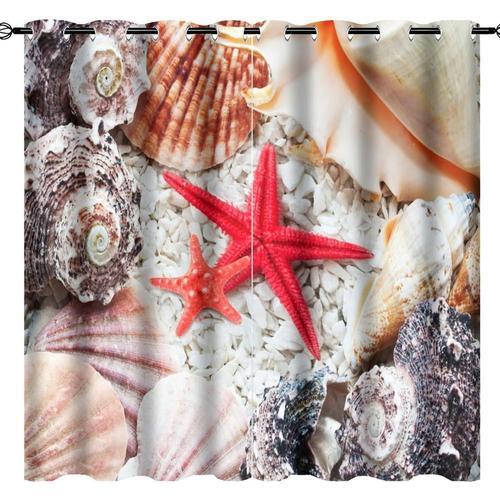 Rideaux Rustiques En Forme D'etoile De Mer Pour Chambre A Coucher, ... on Productcaster.