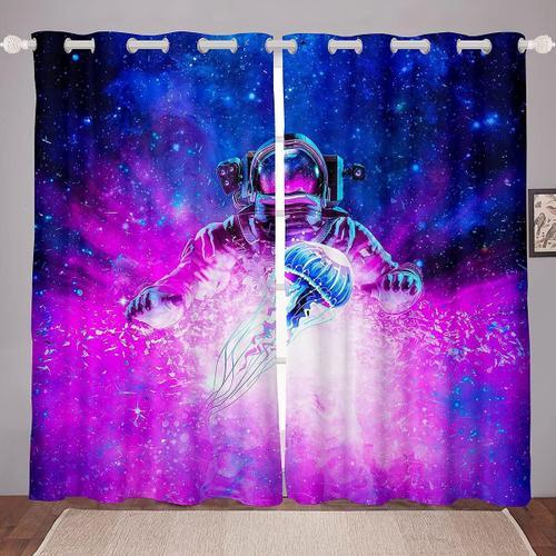 Rideaux Galaxie Pour Chambre A Coucher, Rideaux De Fenetre Univers ... on Productcaster.