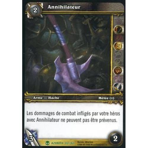 Annihilateur - World Of Warcraft - Heros D'azeroth - Wow - Vf - Jcc... on Productcaster.