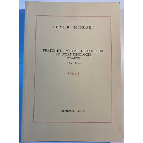 Olivier Messiaen : Traité De Rythme, De Couleur, Et D'ornithologie,... on Productcaster.