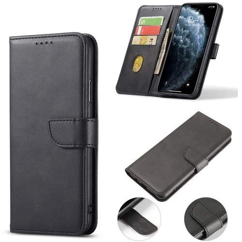 Coque Pour Iphone 12,Housse En Cuir Pu Pochette Portefeuille Magnét... on Productcaster.