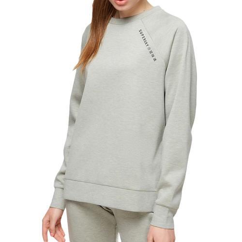 Sweat Gris Femme Superdry Crew on Productcaster.